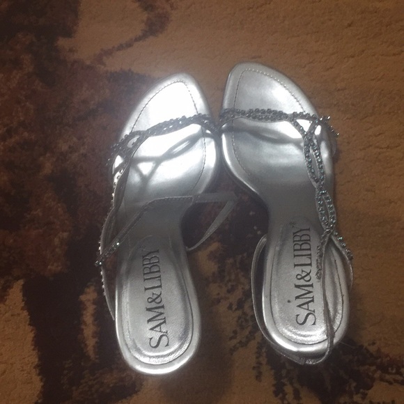 Ice Blue heels - Picture 2 of 6